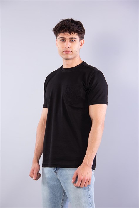 8371 Sıfır Yaka Modal T-shirt