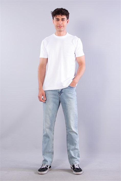 8371 Sıfır Yaka Modal T-shirt