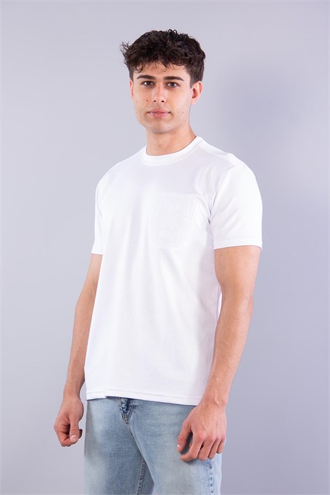 8371 Sıfır Yaka Modal T-shirt
