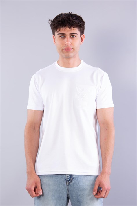 8371 Sıfır Yaka Modal T-shirt