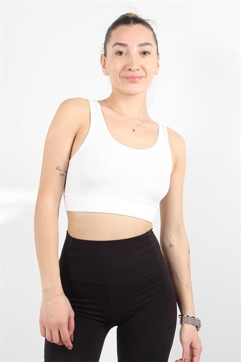 Büstiyer / Atletmckanzie9034 Fitilli Kalın Askılı Büstiyerkadınerkek