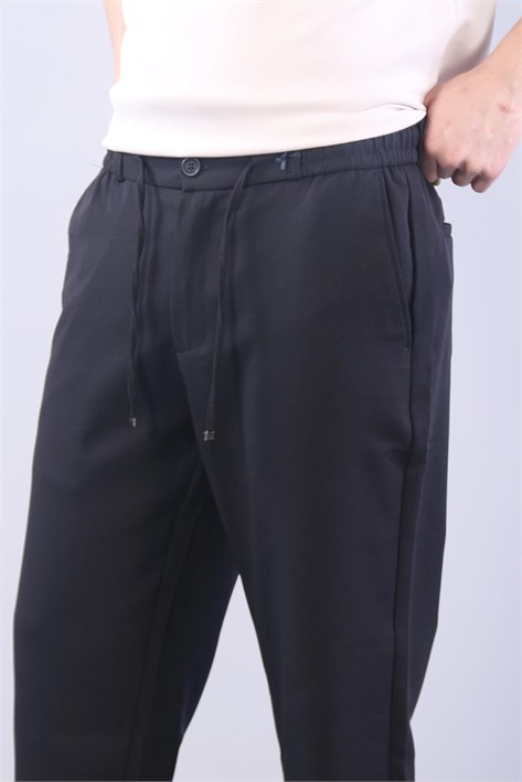 945 Diamond Beli Lastikli Jogger Pantolon
