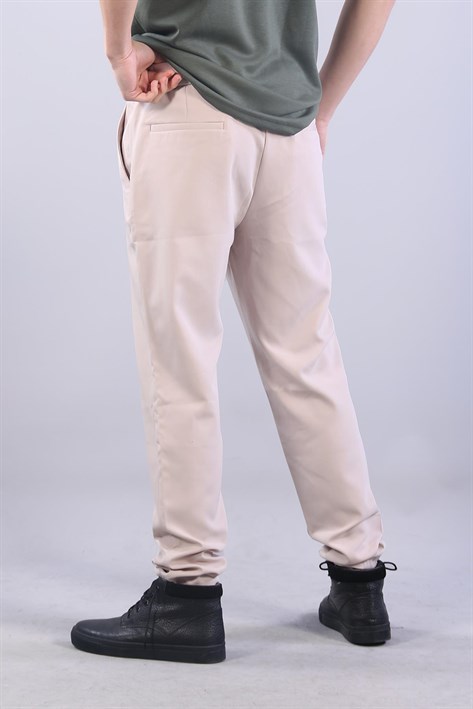 945 Diamond Beli Lastikli Jogger Pantolon