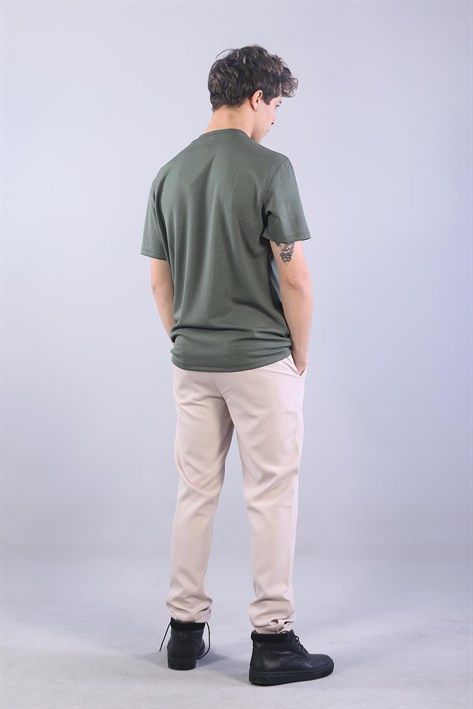 945 Diamond Beli Lastikli Jogger Pantolon