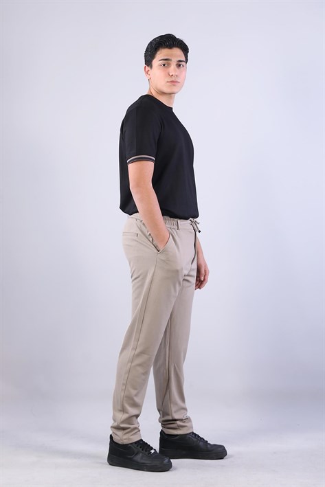 950 Pütürlü Kumaş Jogger Pantolon