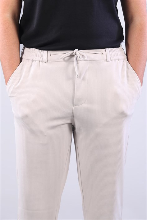950 Pütürlü Kumaş Jogger Pantolon