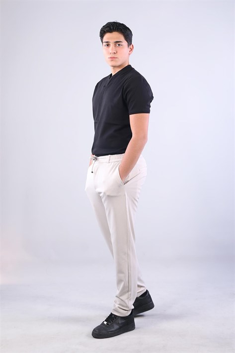 950 Pütürlü Kumaş Jogger Pantolon