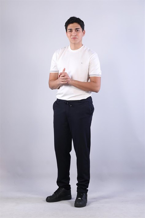 950 Pütürlü Kumaş Jogger Pantolon