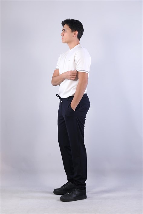 950 Pütürlü Kumaş Jogger Pantolon