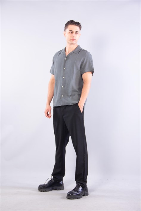 9759 Kısa Kol Müslin Gömlek