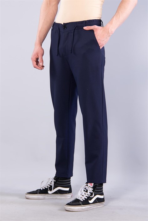 Beli İpli Pike Pantolon
