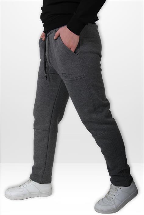 KA121 Kompak 3 İp Ön Arka Cep Yapıştırma Paça Reşme Eşofman Altı