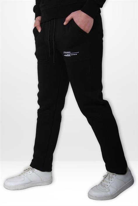 KA121 Kompak 3 İp Ön Arka Cep Yapıştırma Paça Reşme Eşofman Altı