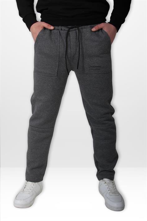 KA121 Kompak 3 İp Ön Arka Cep Yapıştırma Paça Reşme Eşofman Altı