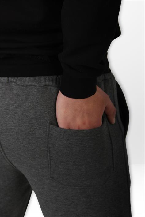 KA121 Kompak 3 İp Ön Arka Cep Yapıştırma Paça Reşme Eşofman Altı