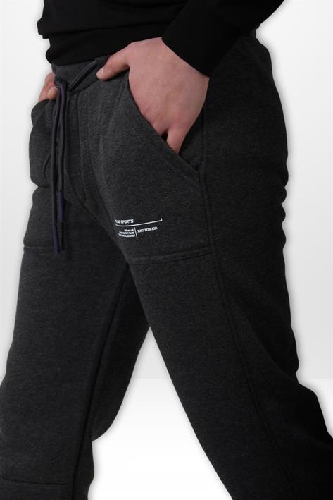 KA121 Kompak 3 İp Ön Arka Cep Yapıştırma Paça Reşme Eşofman Altı