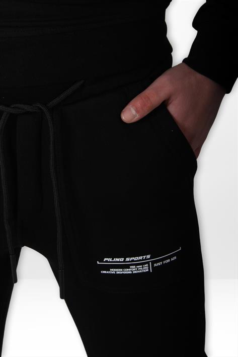 KA121 Kompak 3 İp Ön Arka Cep Yapıştırma Paça Reşme Eşofman Altı