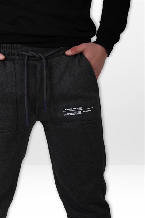 KA121 Kompak 3 İp Ön Arka Cep Yapıştırma Paça Reşme Eşofman Altı