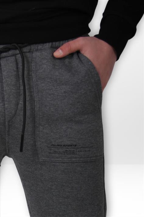 KA121 Kompak 3 İp Ön Arka Cep Yapıştırma Paça Reşme Eşofman Altı