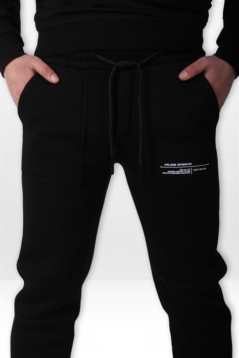 KA121 Kompak 3 İp Ön Arka Cep Yapıştırma Paça Reşme Eşofman Altı