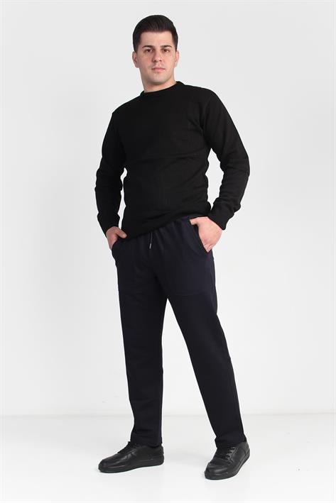 Model 3 Çift Cep Torba Ve Fermuarlı Sağ Cep Logolu Eşofman Altı