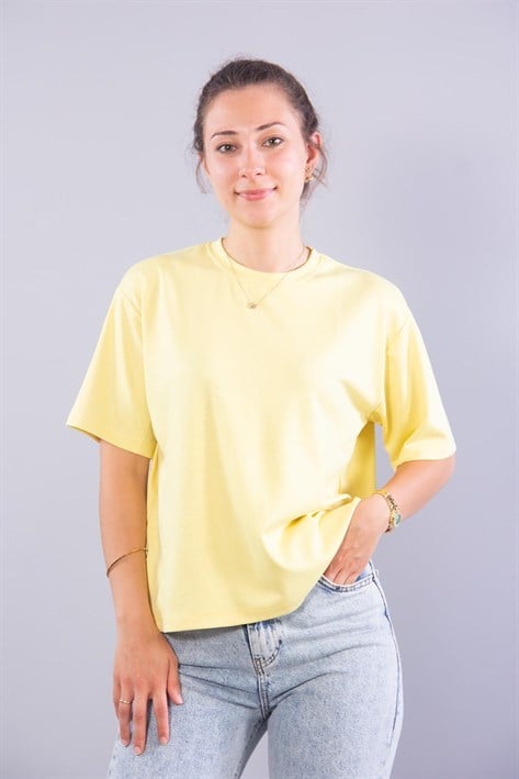 T-shirtmckanzieMS1878 Hafif Dalgıç Kumaş O Yaka T-shirtkadınerkek