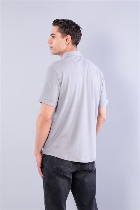 V7070 American Oxford Kısa Kol Gömlek