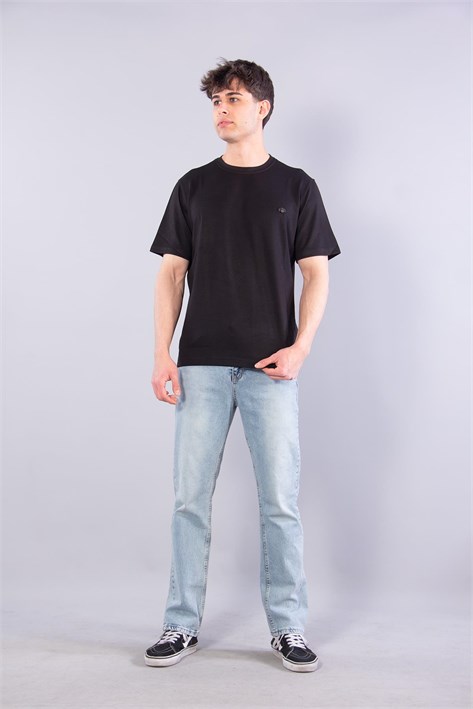V7195 Modal O Yaka T-shirt