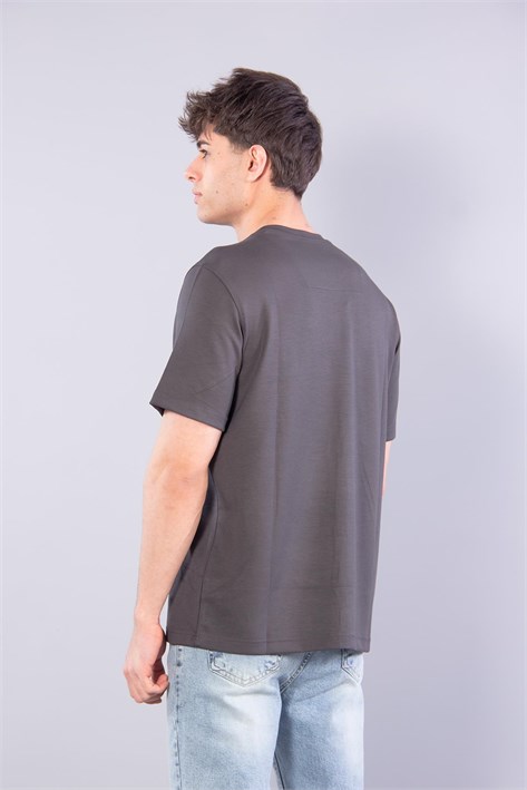 V7195 Modal O Yaka T-shirt