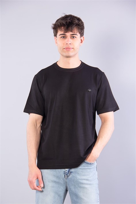 V7195 Modal O Yaka T-shirt