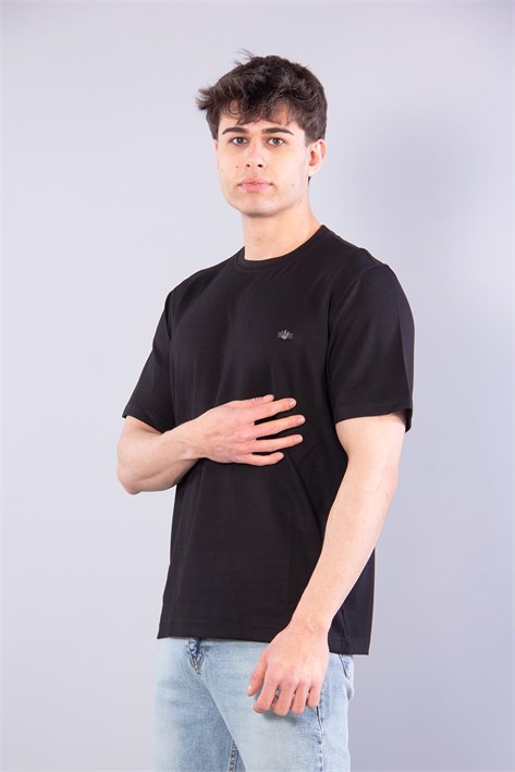 V7195 Modal O Yaka T-shirt