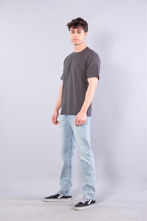 V7195 Modal O Yaka T-shirt