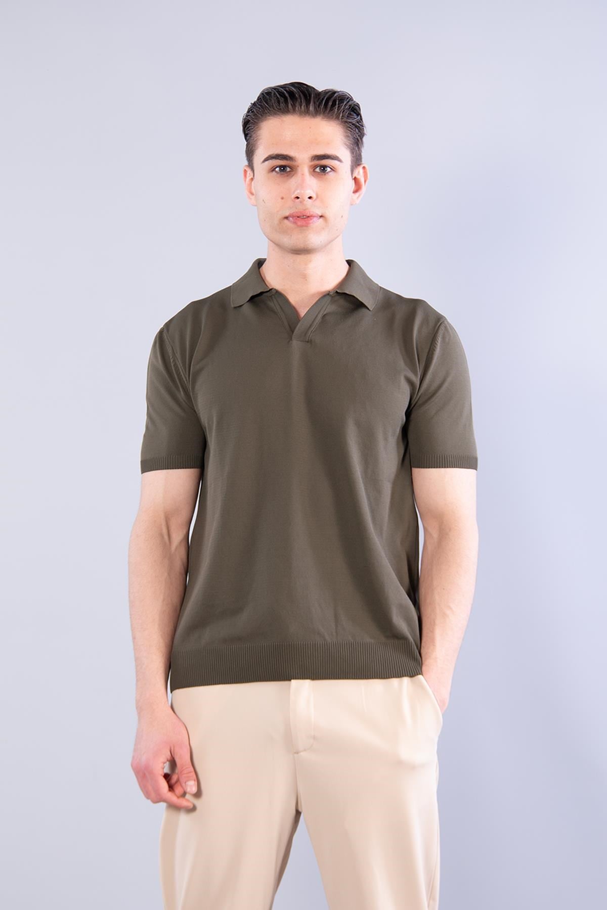 T-shirtmckanzie10025 Polo Yaka Triko T-shirtkadınerkek