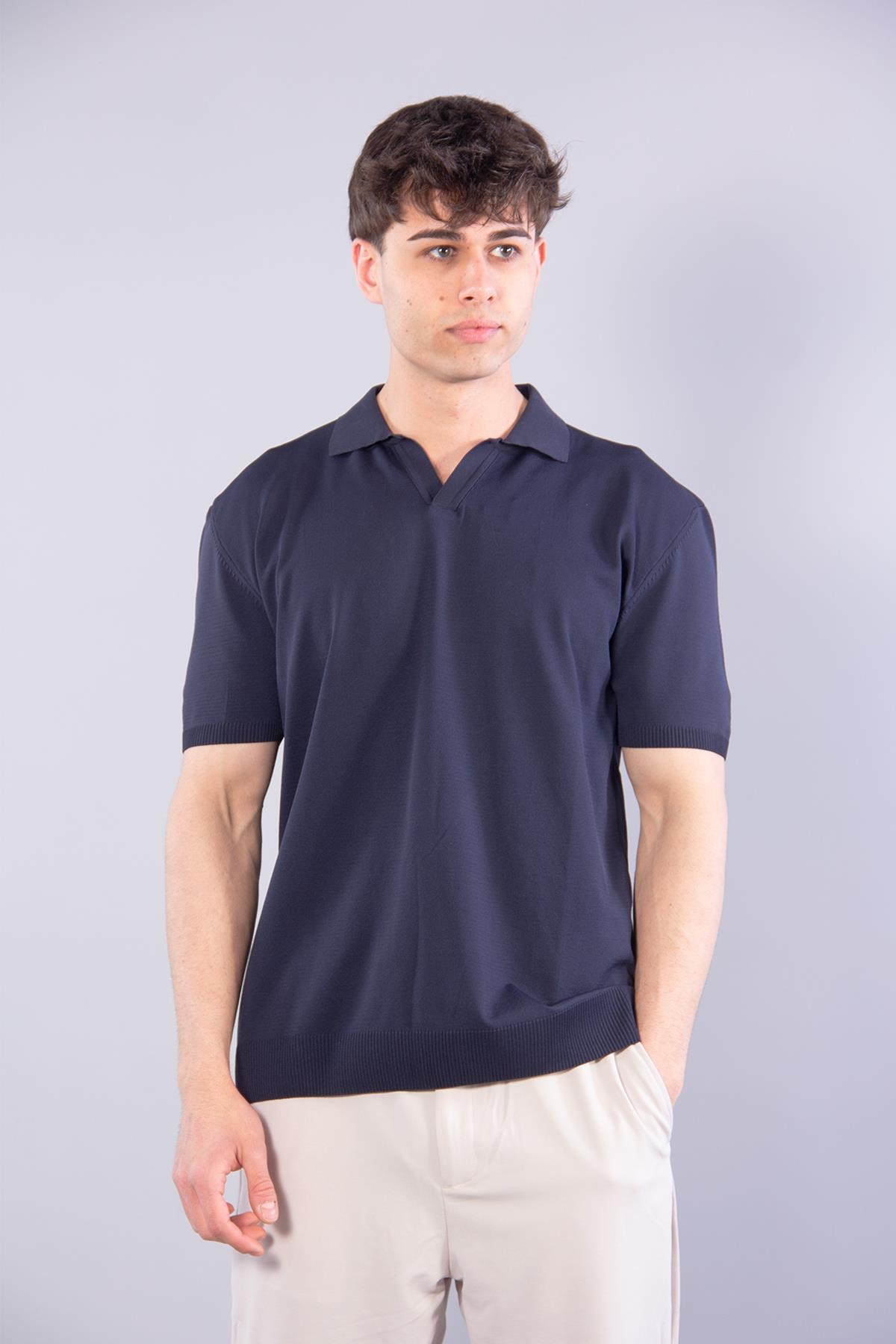 T-shirtmckanzie10025 Polo Yaka Triko T-shirtkadınerkek