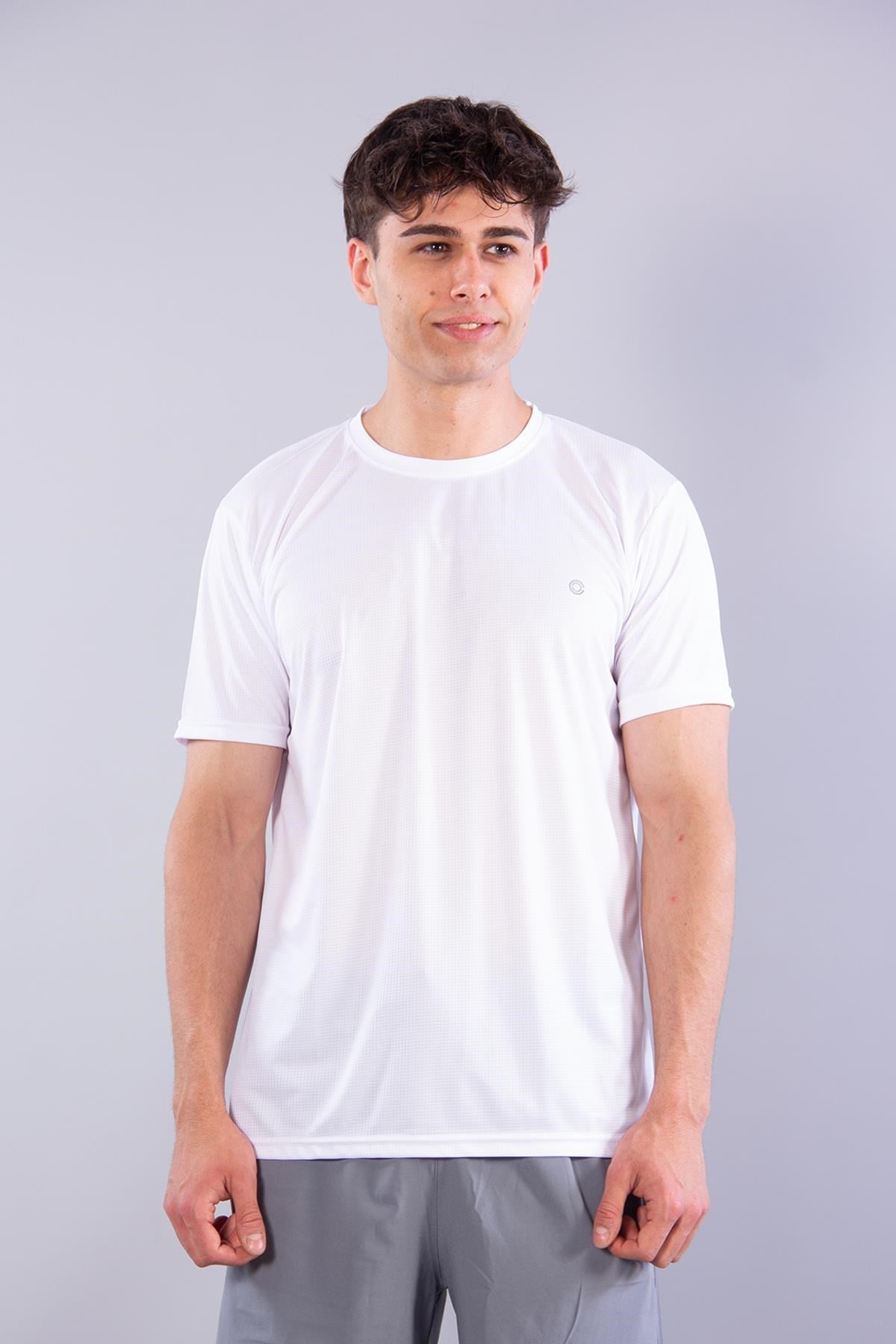 T-shirtmckanzie18 Kareli Baskılı Sıfır Yaka T-shirtkadınerkek