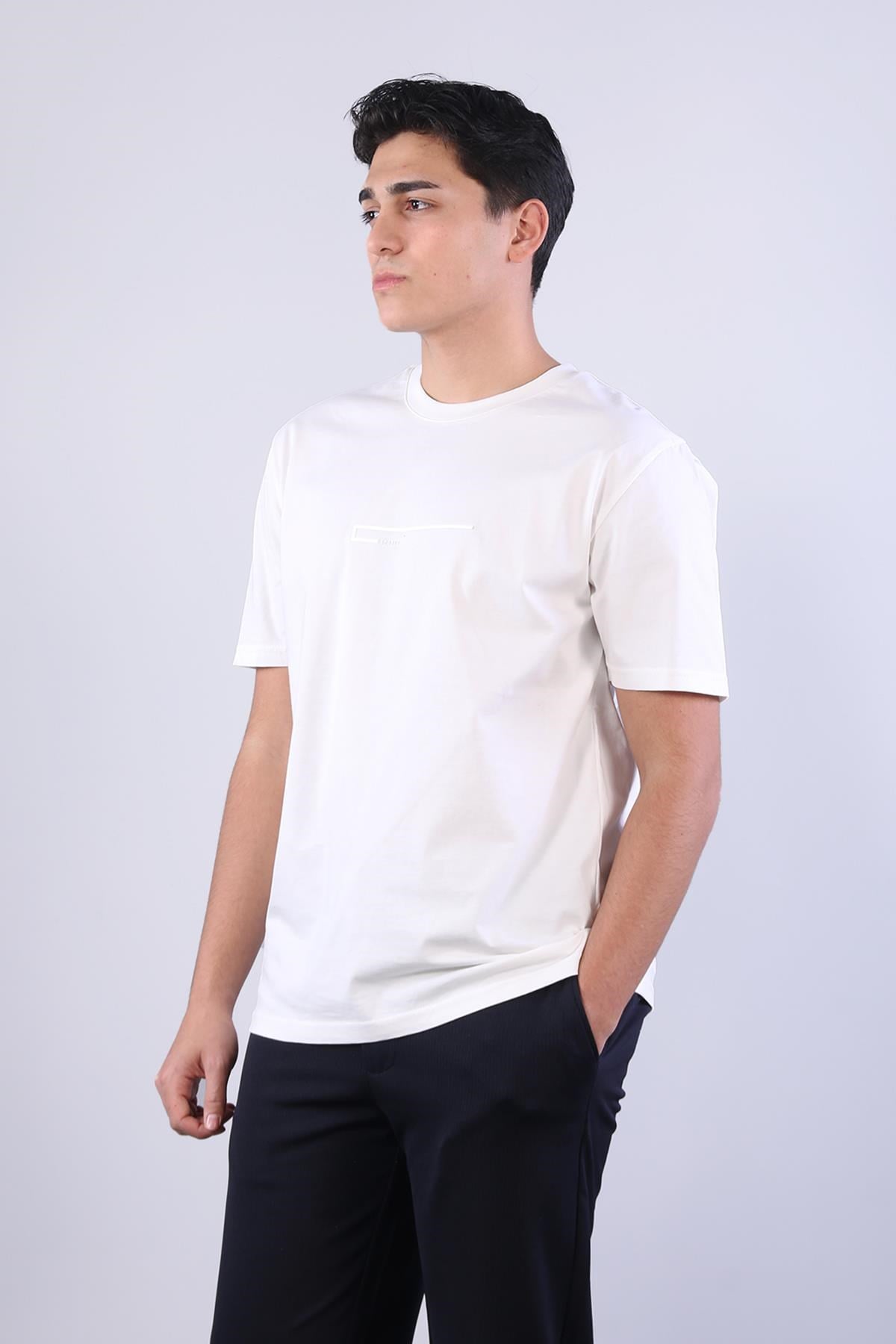 T-shirtmckanzie2271 Baskı 1 O yaka 24*1 Süprem Oversize T-shirtkadınerkek
