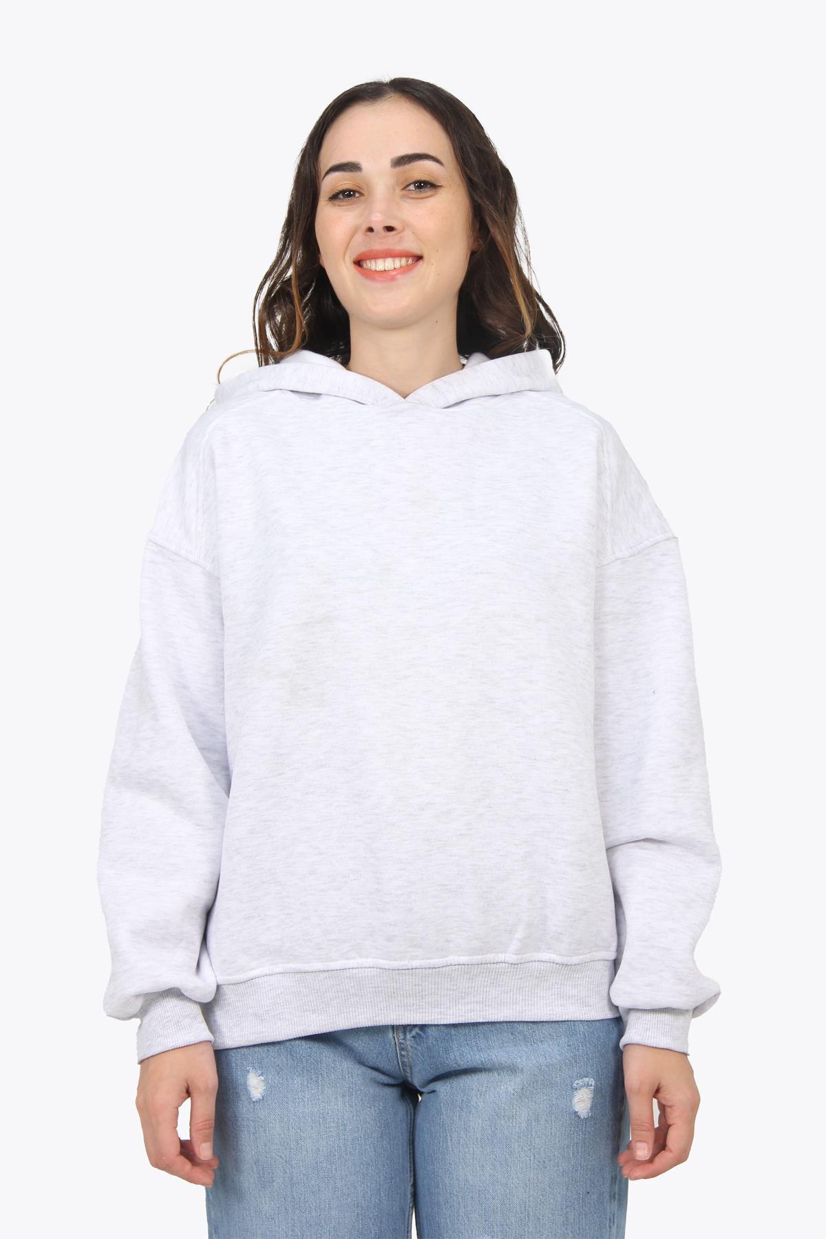 Sweatmckanzie25122 Kapşonlu 3 İplik Sweatkadınerkek