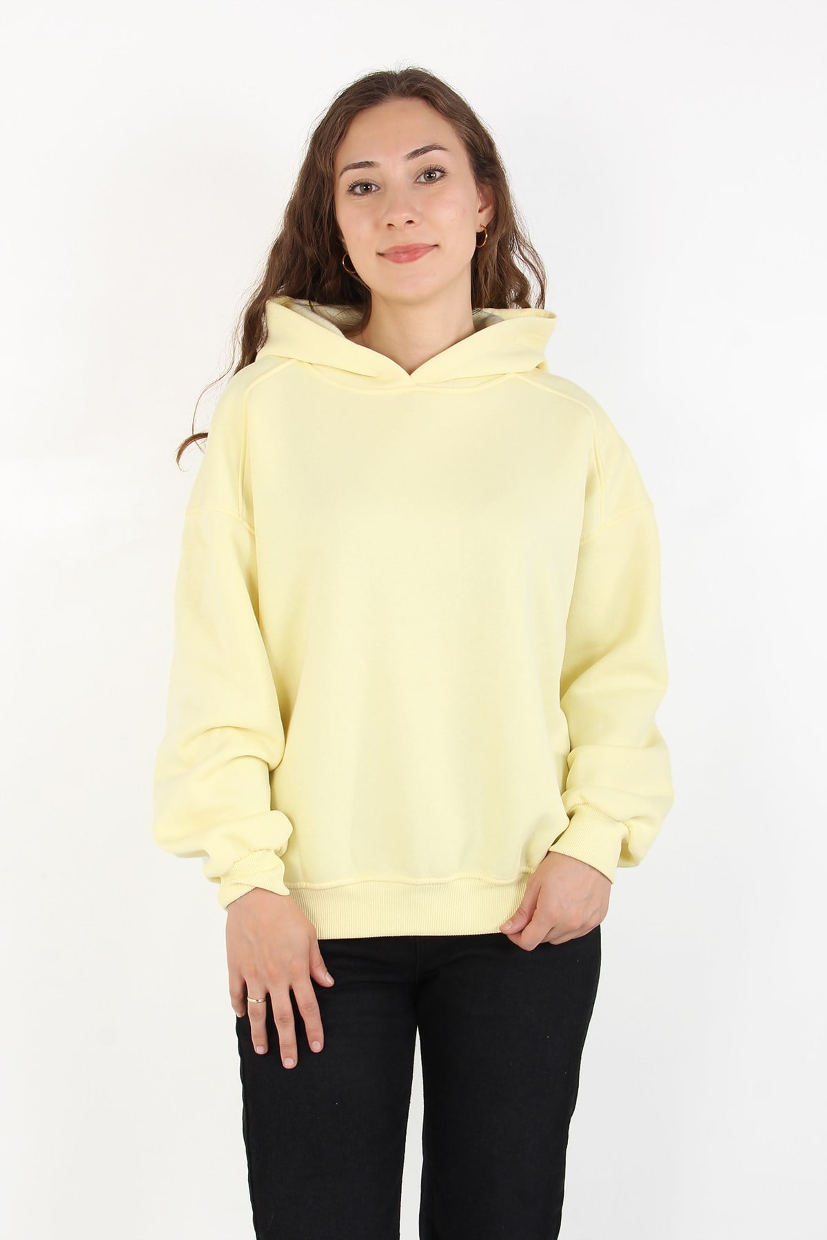 Sweatmckanzie25122 Kapşonlu 3 İplik Sweatkadınerkek