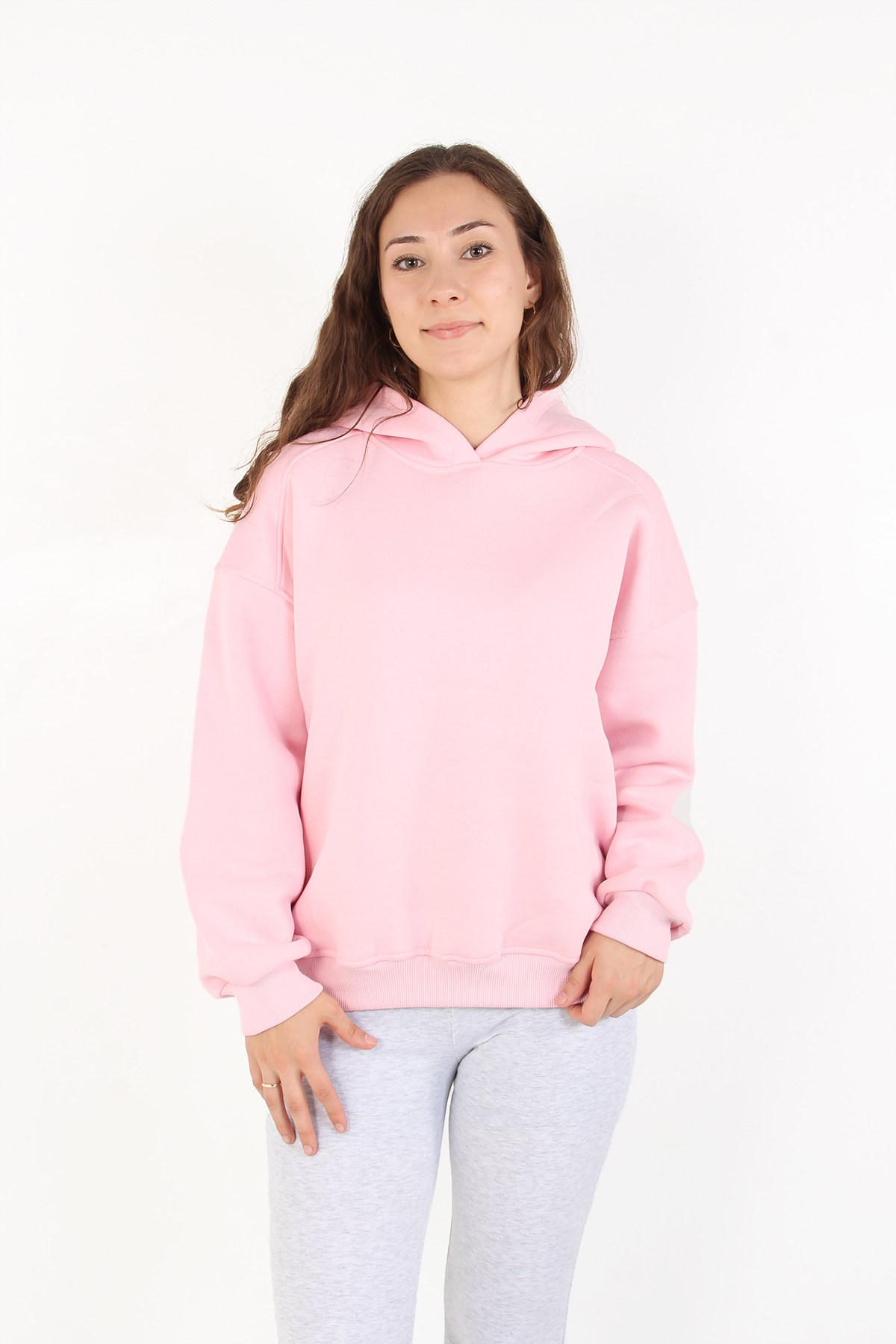 Sweatmckanzie25122 Kapşonlu 3 İplik Sweatkadınerkek