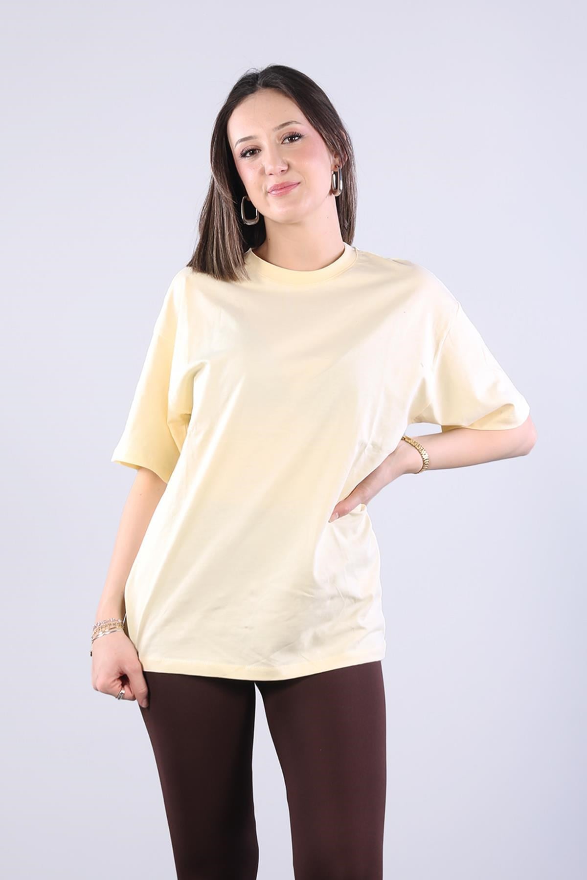 T-shirtmckanzie26501 O Yaka Süprem Oversize T-shirtkadınerkek
