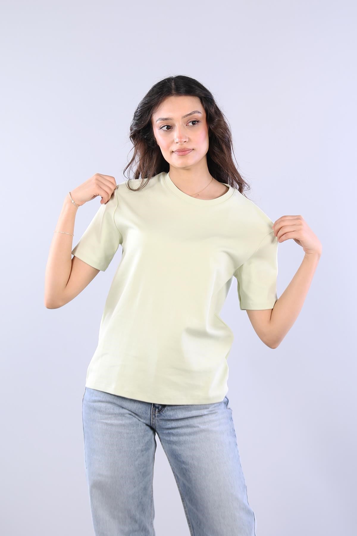 T-shirtmckanzie26650 İnterlok O Yaka Oversize T-shirtkadınerkek