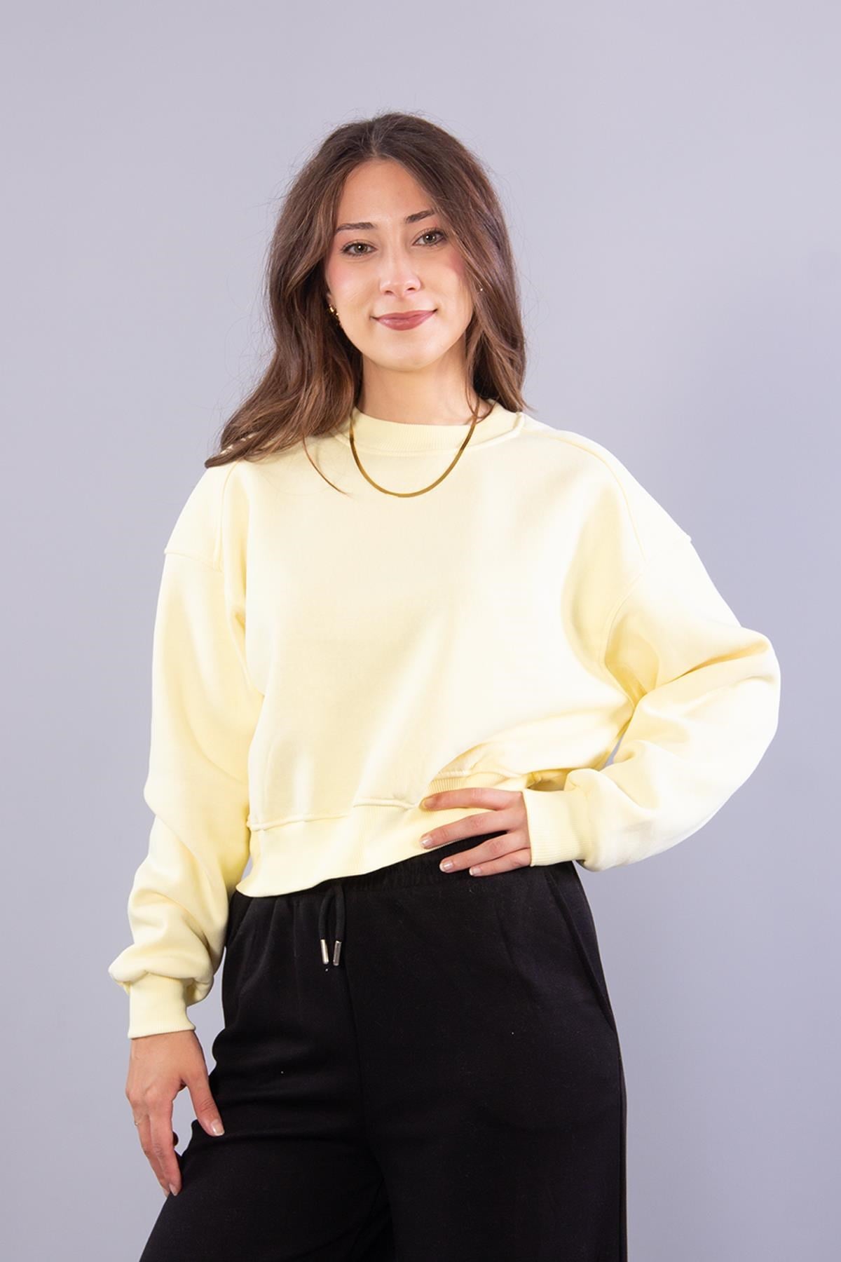 Sweatmckanzie2705 Reglan Kol Altı Ribanalı Kısa Sweatkadınerkek