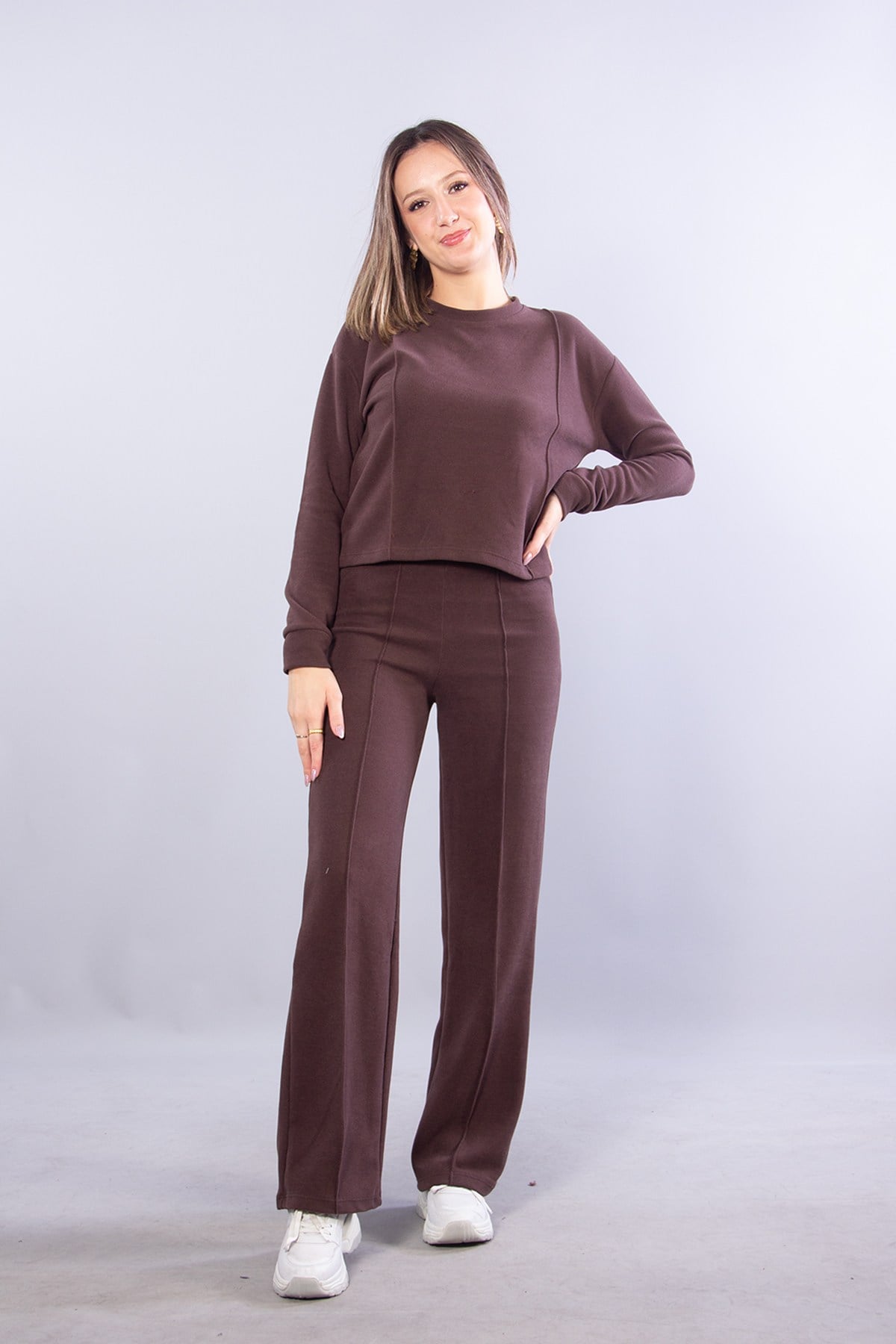 Takımmckanzie27101 Pantolon Alt Fitilli O Yaka Üst Selanik Takımkadınerkek