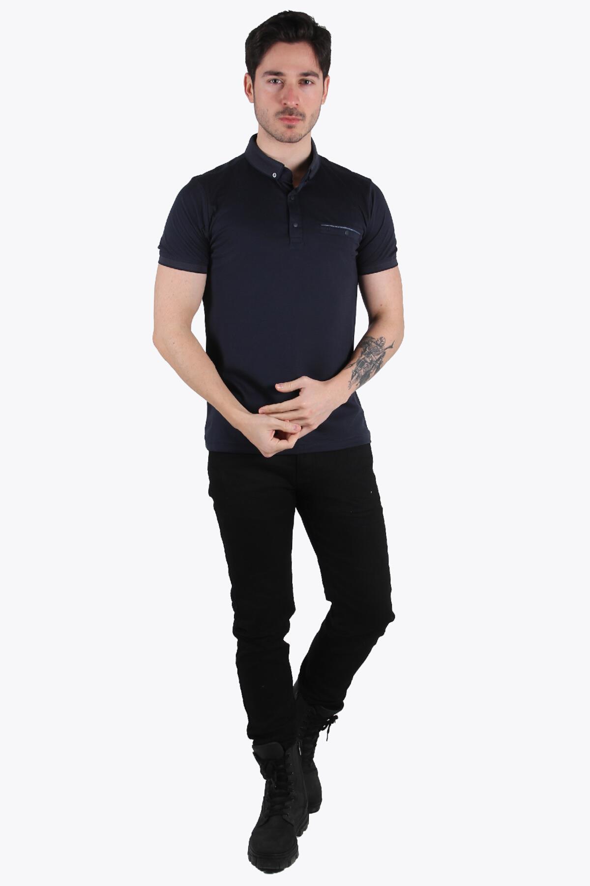 T-shirtmckanzie3535 Cepli Ayaklı Yaka T-shirtkadınerkek