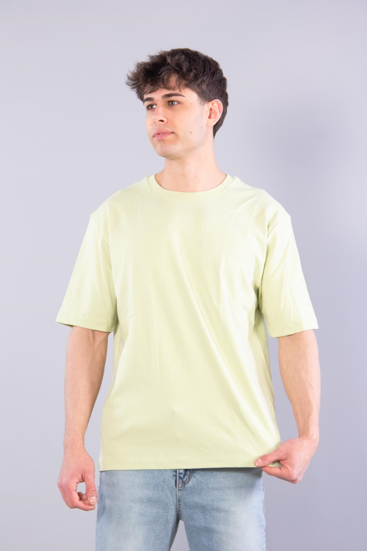 T-shirtmckanzie4114 O Yaka 36/1 Kumaş T-shirtkadınerkek