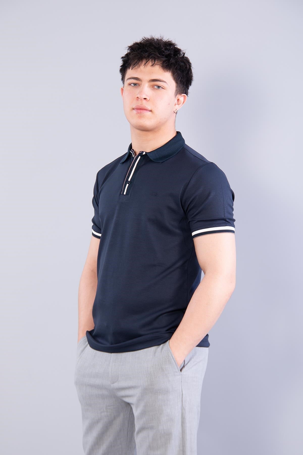 T-shirtmckanzie4667 Yakalı Modal T-shirtkadınerkek