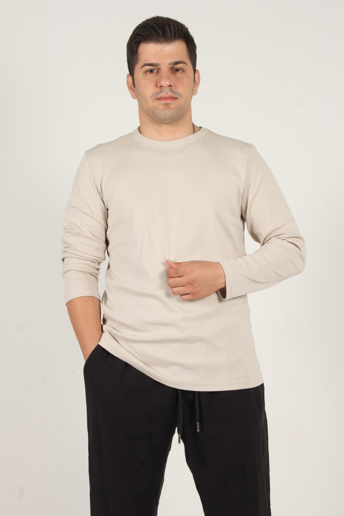 Sweatmckanzie5074-1 Full Need Ribana O Yaka Sweatkadınerkek