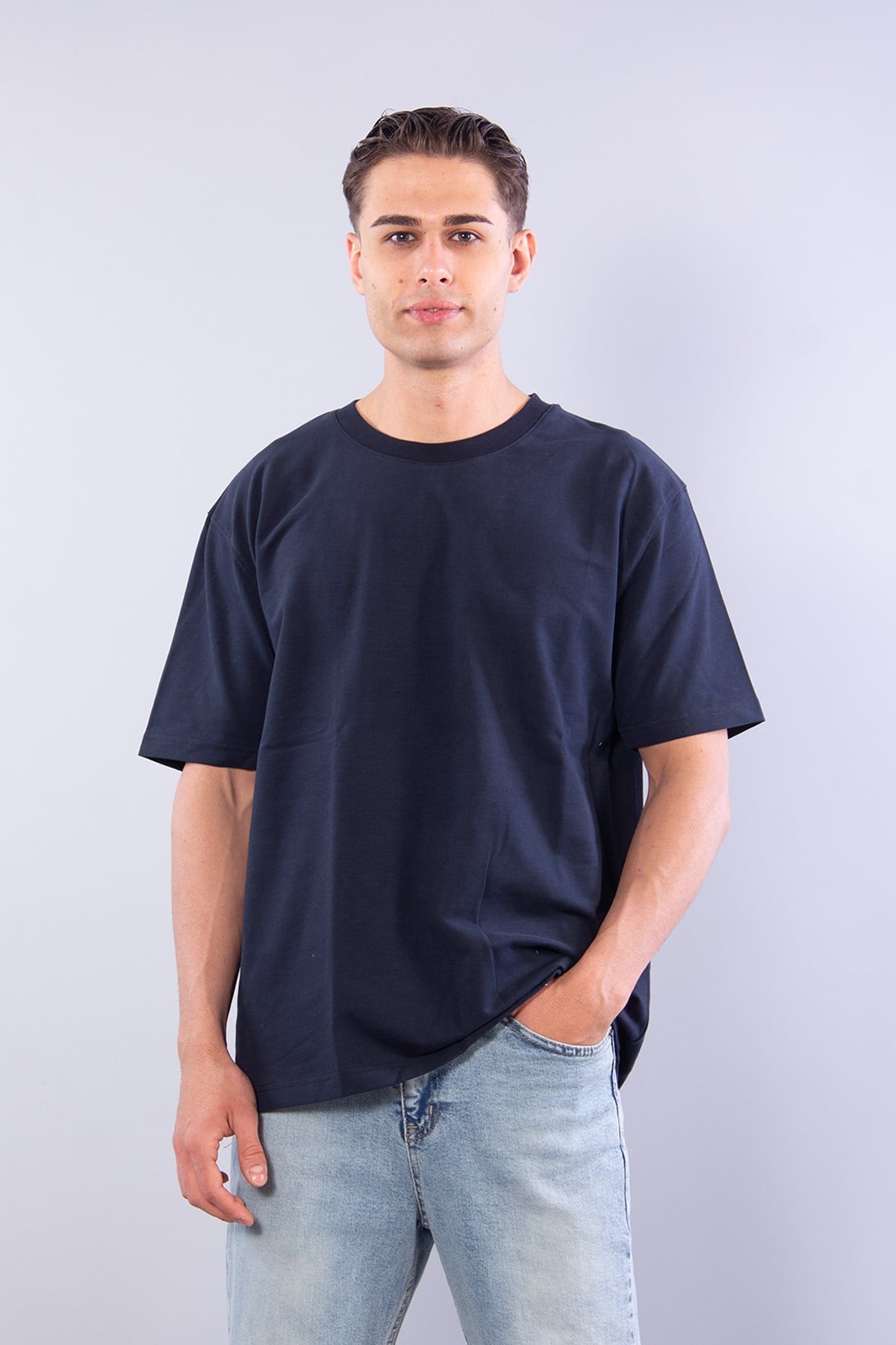 T-shirtmckanzie5930 Fırçalı İki İplik O Yaka T-shirtkadınerkek