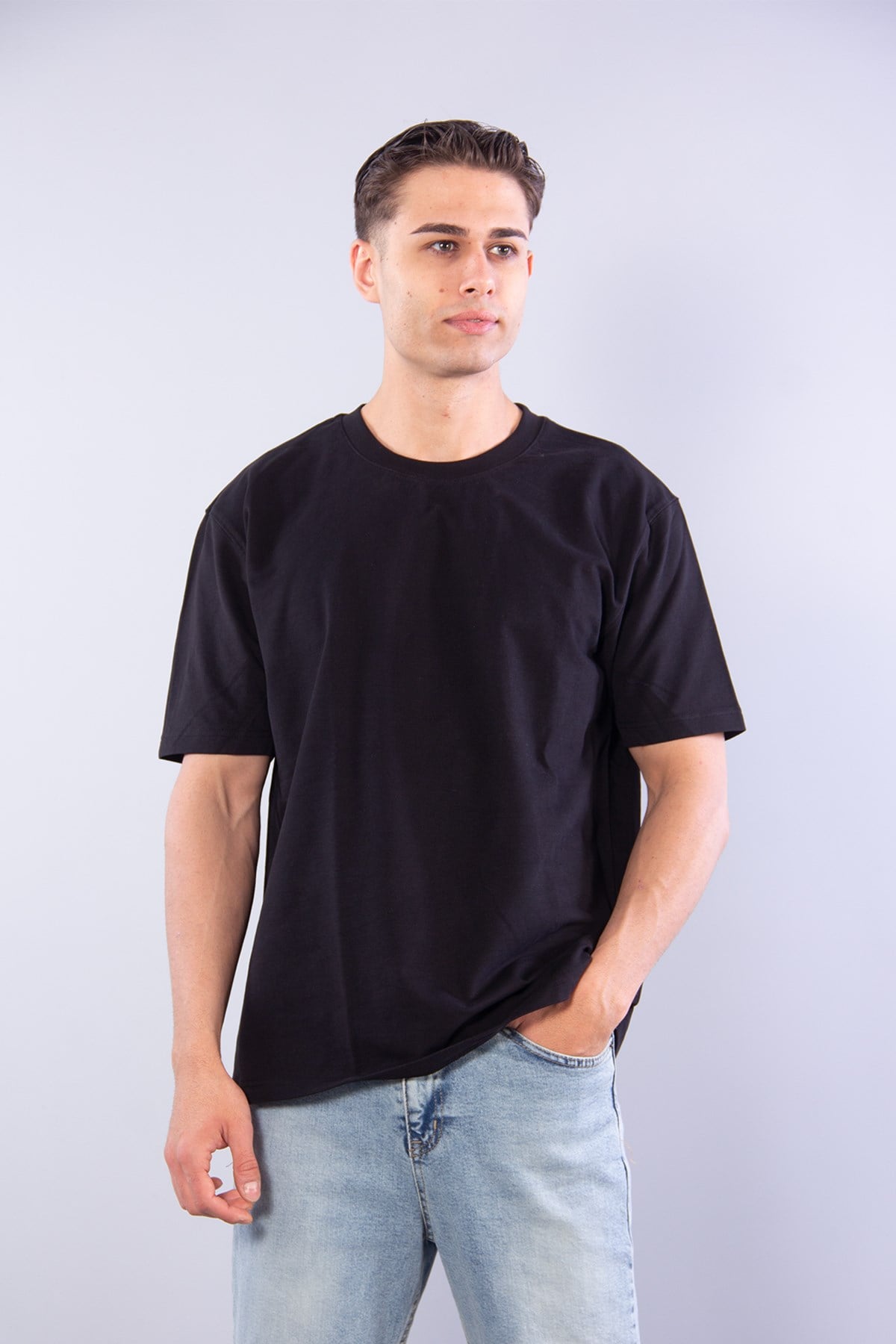 T-shirtmckanzie5930 Fırçalı İki İplik O Yaka T-shirtkadınerkek