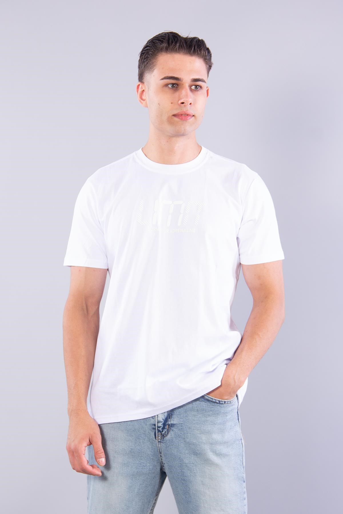 T-shirtmckanzie8262 Limit Baskılı O Yaka T-shirtkadınerkek